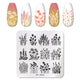 Manicure printing template